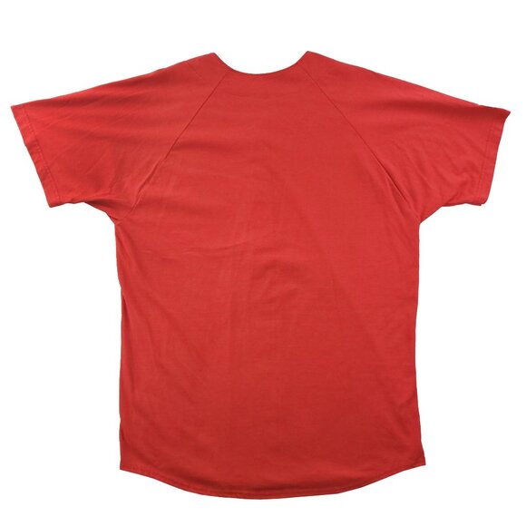 Cincinnati Reds Vintage Baseball Jersey Russell Athletic NuBlend USA Large - Picture 3 of 14